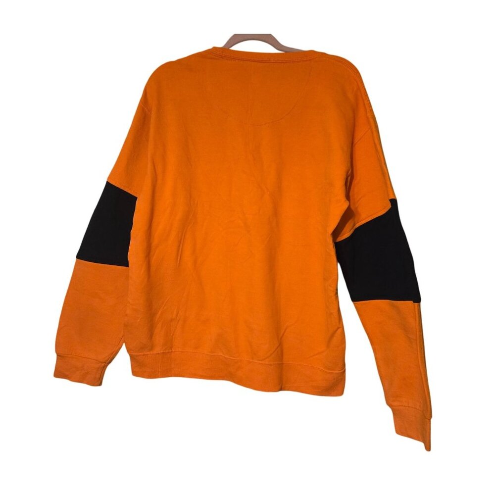 Carhartt Mens Artsy Reworked Patchwork Colorful Streetwear OFAK Orange/Black XL - Picture 4 of 7